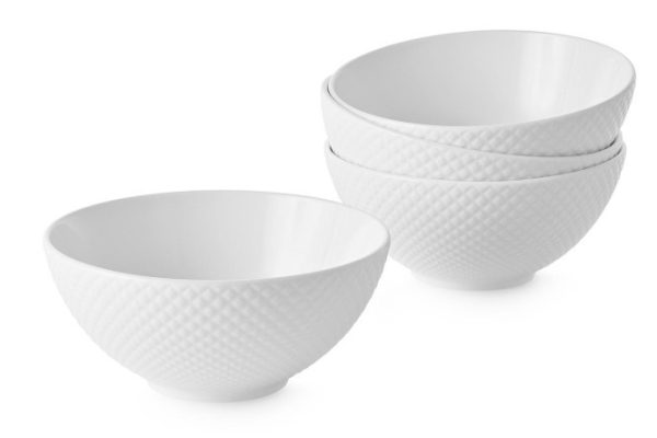 Set of portioned salad bowls EVIO Diamond 15.3 cm