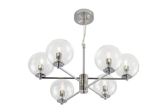 Chandelier CITILUX Gallen 22 sq.m., 64x123x64 cm, E14