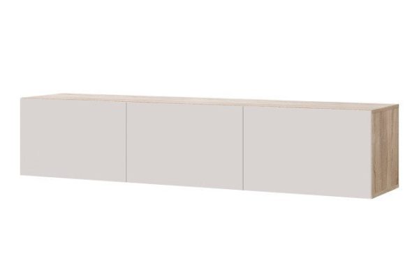 e2ebk9kfk8p4k1we43na4vmdipj0ipxa.jpg Cabinet Oscar Moon 180x40 with doors, Sonoma oak / Santiago soft