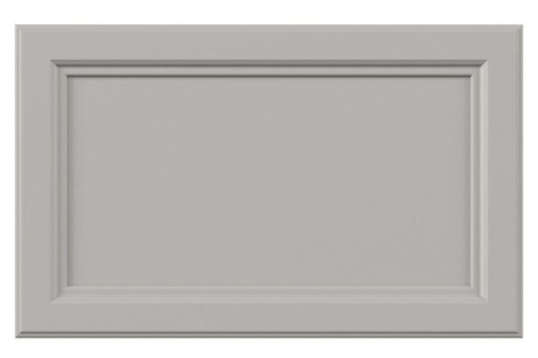 Decorative panel Gloria for wall-mounted and floor-standing cabinets 36x58.2 cm, color gray silk