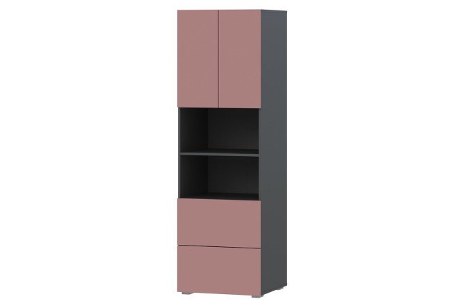 Children's wardrobe Oscar Line mini 60x194x56.6 cm 60x194x55 cm