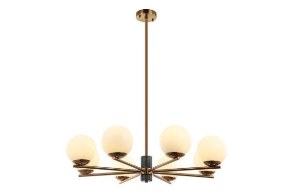 Chandelier on a rod STILFORT Sharo 16 sq.m., 85x96.5x85 cm, E27