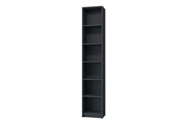 Open bookcase high Harris 40x210.7x28.1 cm