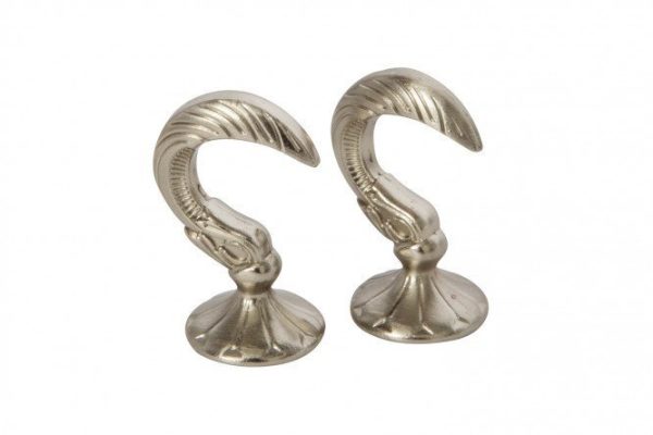 Set of hooks for grab bars UYUT Ost steel 2 pcs., steel color