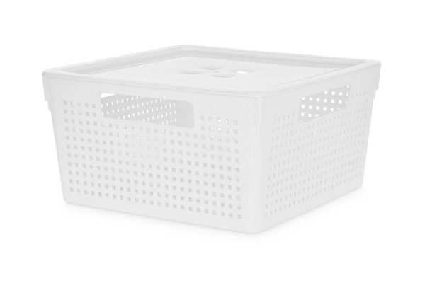 Box with lid Loft for storing things 29.4x15.1x29.4 cm, 11 l