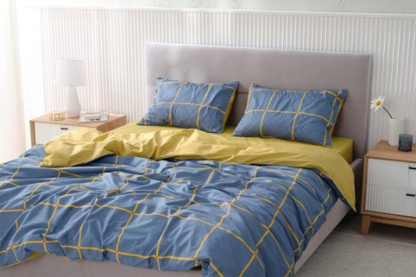 Bed linen set MICASA Mario Cotton 145x215 cm, 1.5 sleeping