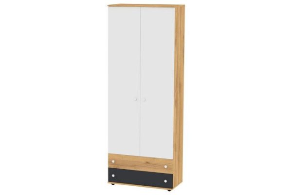 Wardrobe for clothes and linen Loys 79.8x211.3x40 cm