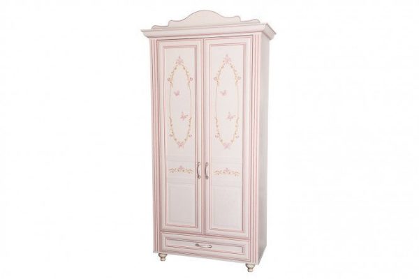 Wardrobe 2 doors Alice 113.5x234x57.5 cm