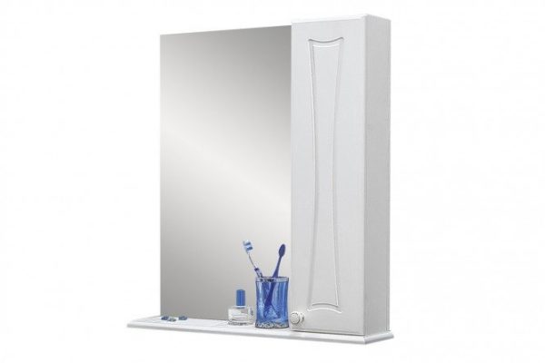 Wardrobe with mirror left Sanflor Karina 61x68.4x14 cm