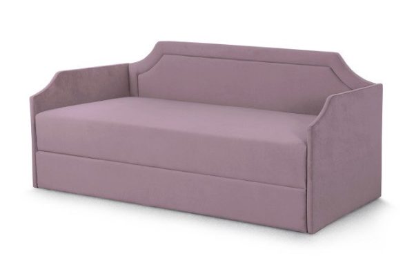 Sofa bed with lifting mechanism Fly 82x190 cm color rose