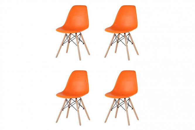 Set of Eames chairs 46x81x53 cm