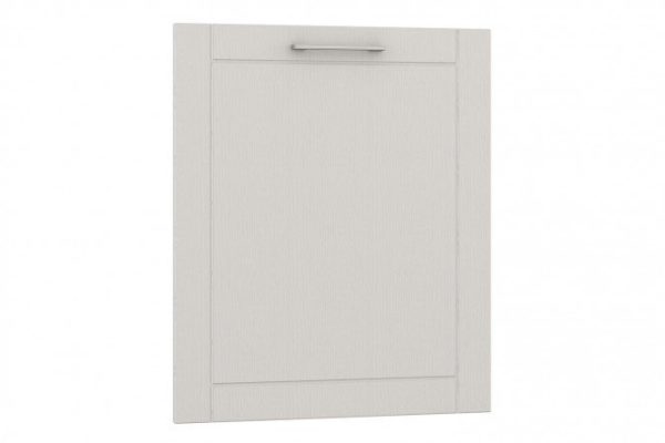 Dishwasher front Stella 59.6x71.6 cm, pearl gray color