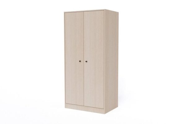 Hinged wardrobe Lastra 79x176x55 cm, light Chamonix oak