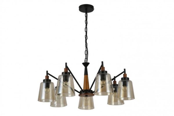 Hanging chandelier FAVOURITE Tinnitus 21 sq.m., 73x64x73 cm, E27