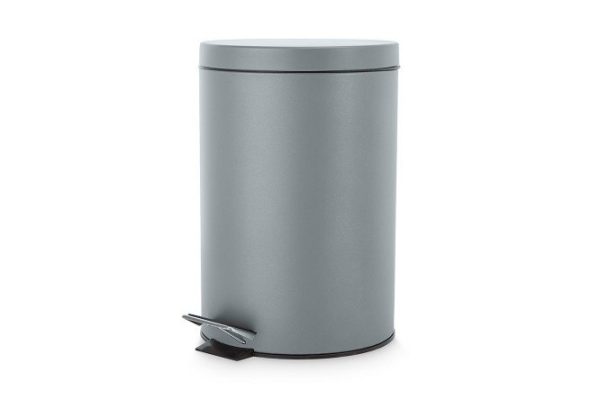 Waste bin with lid BERKRAFT Optima 25.2x38x25.2 cm, 12 l