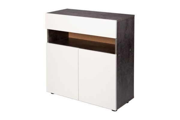 Chest of drawers 2 doors Blues