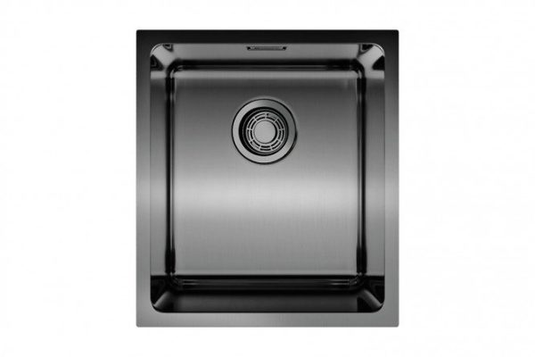 Inset sink OMOIKIRI Tadzava 39-U/I-GM 4993079, burnished steel 39x44x20 cm