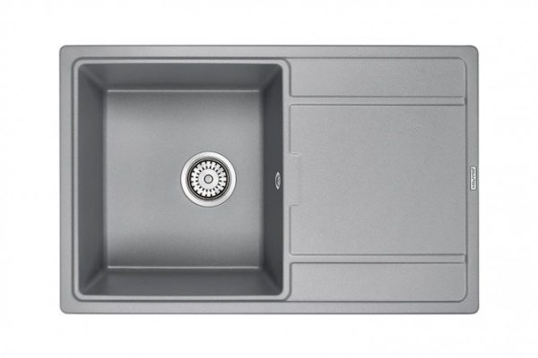 Inset sink with drainer PAULMARK Flugen PM217850-GRM 78x50x20 cm