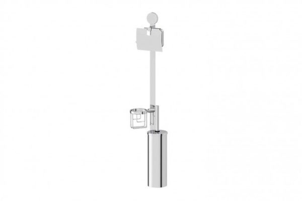 Toilet rod with 3 Harmonie accessories