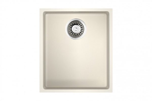 Inset sink OMOIKIRI Bosen 38-U-WH 4993160, white 38x44x20 cm