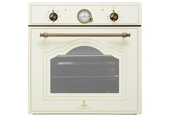 Electric oven LEX EDM 077C IV LIGHT, white antique 59.5x59.5x57.5 cm