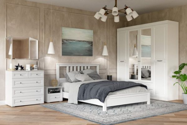 Bedroom set Olympus white