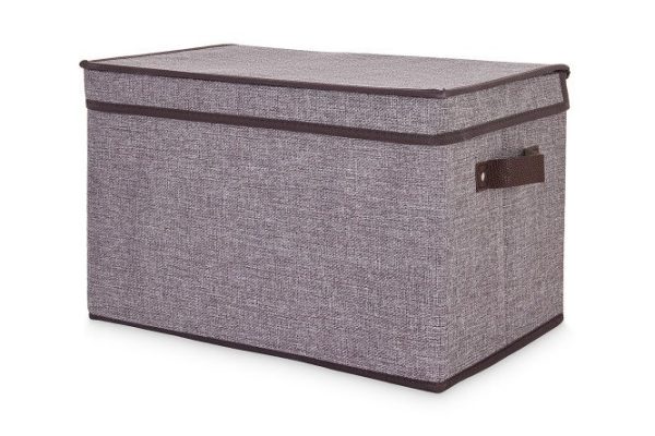 Storage case with lid MITTE 38x25x25 cm