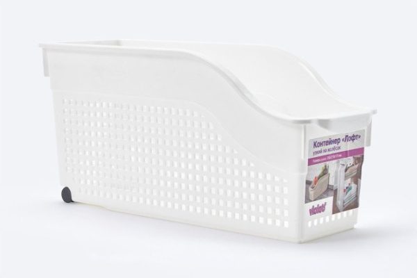 Household container Loft on 2 wheels 13x17x35.5 cm