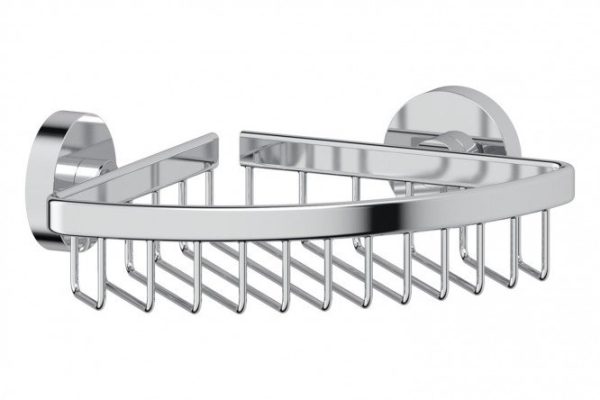 Corner wall lattice shelf Harmonie 18x6.2x18 cm