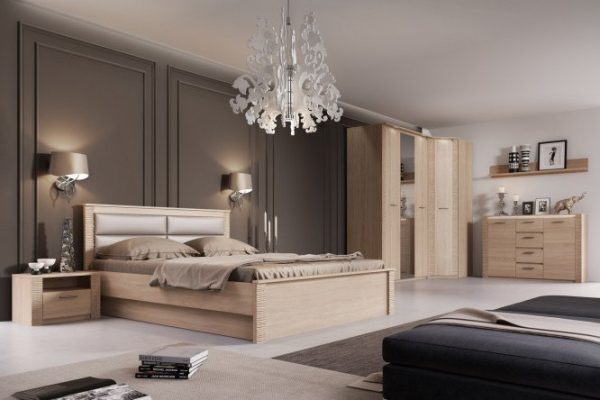 Bedroom set Elana oak