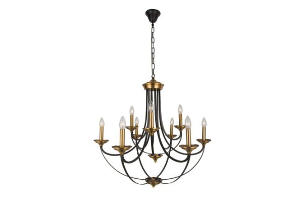 Hanging lamp EUROSVET Lazzaro 16 sq.m., 82x78x82 cm, E14