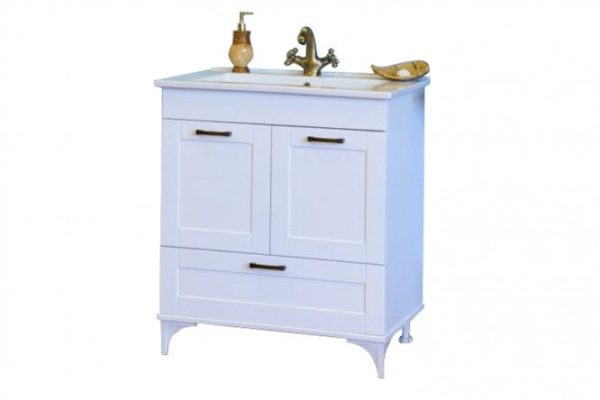 Vanity cabinet Sanflor Vanessa 72 cm, white