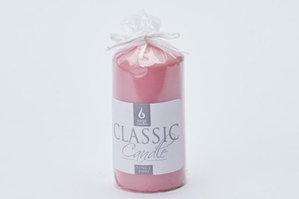 Velvet candle 12 cm, 1 pc.