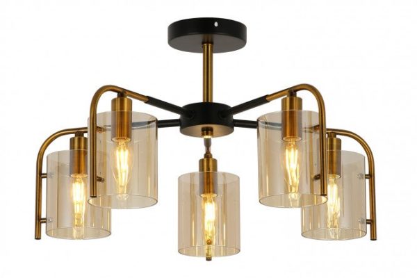 Ceiling lamp ESCADA 667 10 sq.m., 55x28x55 cm, E14
