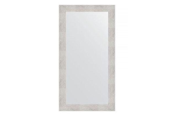 Wall mirror in a baguette frame EVOFORM silver rain 66x116 cm