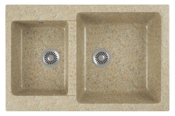 Inset sink GreenStone GRS-76K 302 51x78x20 cm
