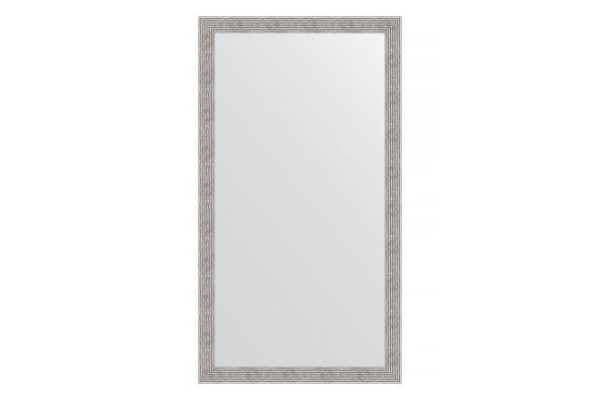 Floor mirror in a baguette frame EVOFORM BY 6023 wave chrome 111x201 cm