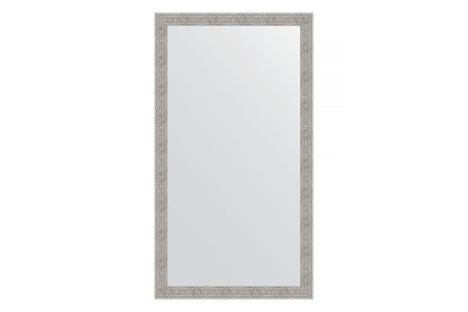 Floor mirror in a baguette frame EVOFORM BY 6023 wave chrome 111x201 cm