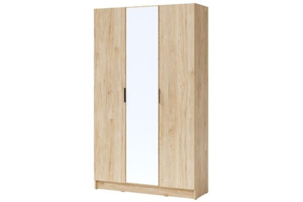 3-door wardrobe with mirror Loft