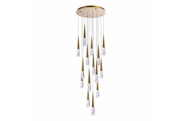 Hanging chandelier ST LUCE Sollen 5 sq.m., LED, 120 cm