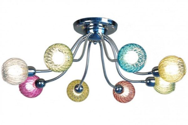 Chandelier CITILUX Potpourri 24 sq.m., E14, 37 cm