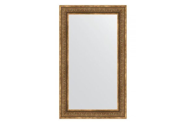 Wall mirror in a baguette frame EVOFORM Bronze monogram 83x143 cm