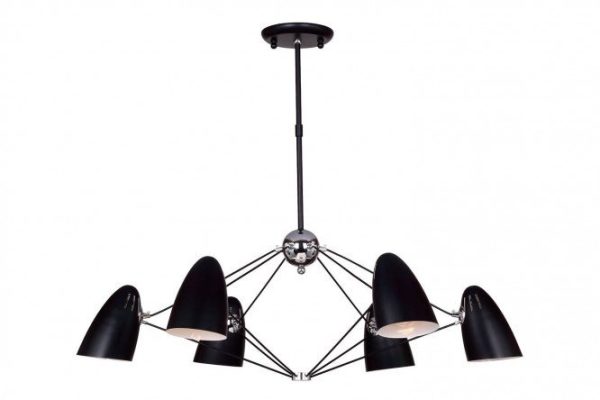 Hanging chandelier FAVOURITE Humpen 12 sq.m., 92x70x92 cm, E14