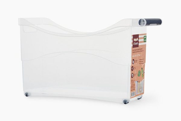 Universal container on wheels 46.2x27.2x16.2 cm