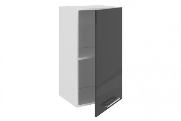 Front for Amika cabinet 39.6x71.6 cm, color black graphite