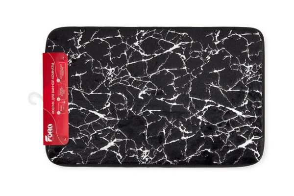 Bathroom rug Marble 50x80 cm, Polyester