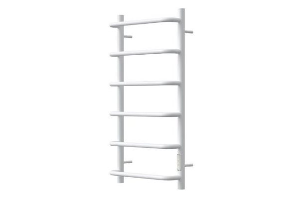 Electric heated towel rail POINT Nika P6, white PN08848W 43.2x80x13.6 cm