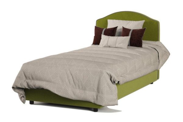 Bed Class color green 100x200 cm