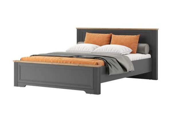 ef48mg749a32h60f89kinlauhftiqq17.jpg Bed frame Jasmin color graphite, artisan oak 180x200 cm
