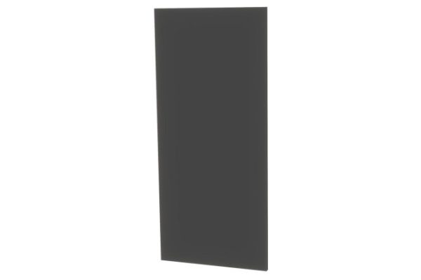 Decorative side wall Marengo for wall cabinets 33.7x72 cm, Marengo color